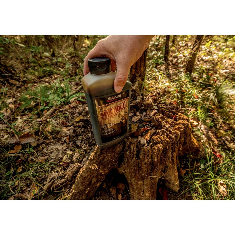 Evolved Habitats Mudhole Molasses Enriched Liquid Deer Mineral Attractant -