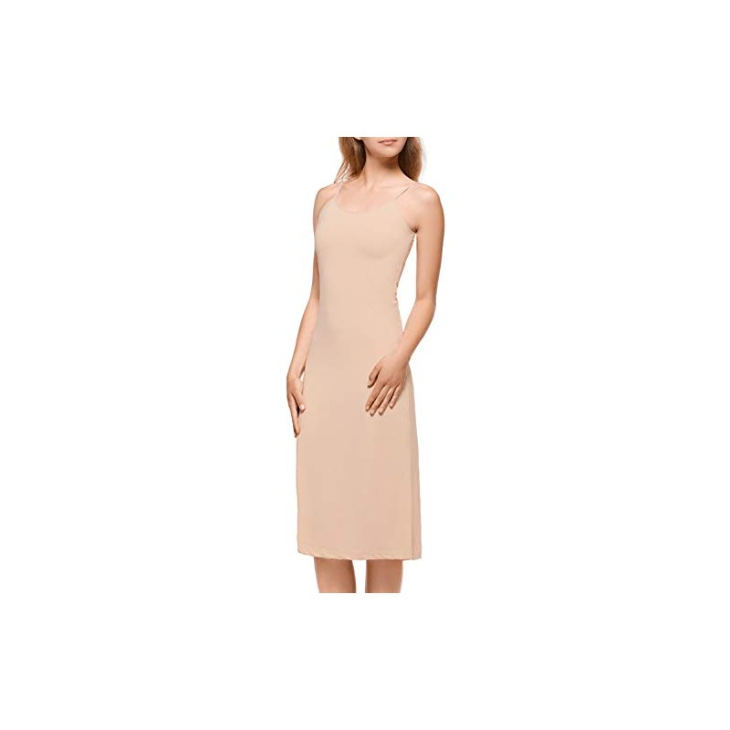 Mellice - Women's Long Underdress - 1020, beige