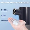 Unbranded Automatic Soap Dispenser Liquid Rechargeable Soap Dispenser Touchless Dispenser