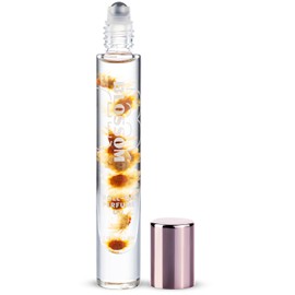 Blossom Roll on Gourmand Rollerball Perfume Oil with Natural Ingredients + Essential Oils, Infused with Real Flowers, Made in USA, 0.20 fl. oz./5.9 ml, Almond Biscotti