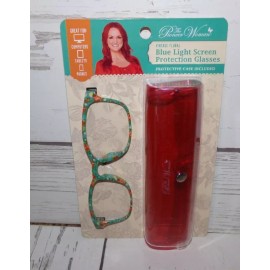 Blue Light New Pioneer Woman Blue Light Screen Protection Glasses w/ Case Vintage Floral