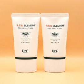 Dr.G Sun Cream Red Blemish Soothing Up Sun 50ml 2 units Moisture soothing sun cream / 닥터지 선크림 레드 블레미쉬 수딩 업 선 50ml 2개 수분 진정 썬크림