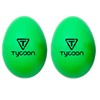 Tycoon Percussion Plastic Egg Shakers - Green - TE-G