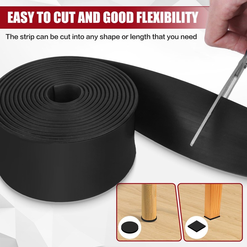 Neoprene Rubber Strips, Rubber Mat, Solid Rubber Plate for Flooring,
