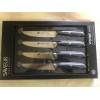 Saveur Selects 1026269 German Steel Forged 4-Piece Fine Edge Steak Knife Set