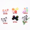 Alphabet Beads Acrylic Letter, 6 x 6mm Cube Square 1280