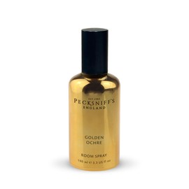 Pecksniff's Golden Ochre Room Spray | 100ml/3.3oz, Rich Honey, Amber, Opulent Dates & Sun-Dried Fruits | Luxurious Home Fragrance