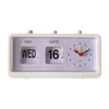 Desk Table Alarm Clock Manual Jump Calendar Desktop Alarm Clock
