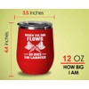 Tattoo Artist Red Edition Wine Tumbler 12oz - When the