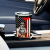 WAZONE Firefighter Tumbler Cup Thin Red Line Flag Design Travel