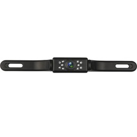 Car Backup Camera HD Night Vision Rear View Camera License Plate Camera with 9 LED Lights, Font & Rear Camera, Wide View Angle, IP69K Waterproof Reverse Camera for Cars,SUV,Trucks,RV, Pickup