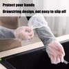 Generic Long Arm Gloves - 50 Pieces, 60cm, Transparent, Waterproof,