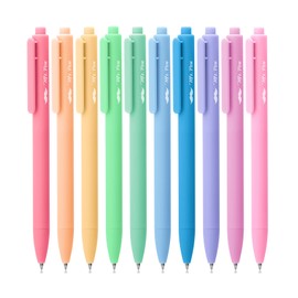 Mr. Pen- Retractable Gel Pens, 10 Pack, Color Ink Gel Pens Fine Point, Pastel Colors, 0.7mm Gel Pens Fine Point, Retractable Pens, Cute Pens, Aesthetic Pens for Journaling Fine Tip Pens
