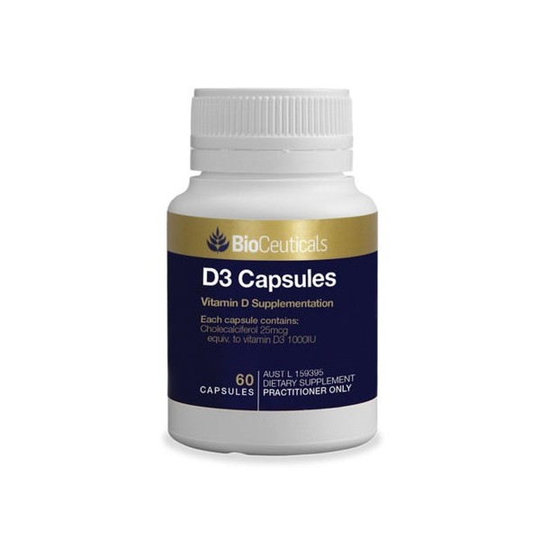Bioceuticals D3 60Scaps Vitamin D3
