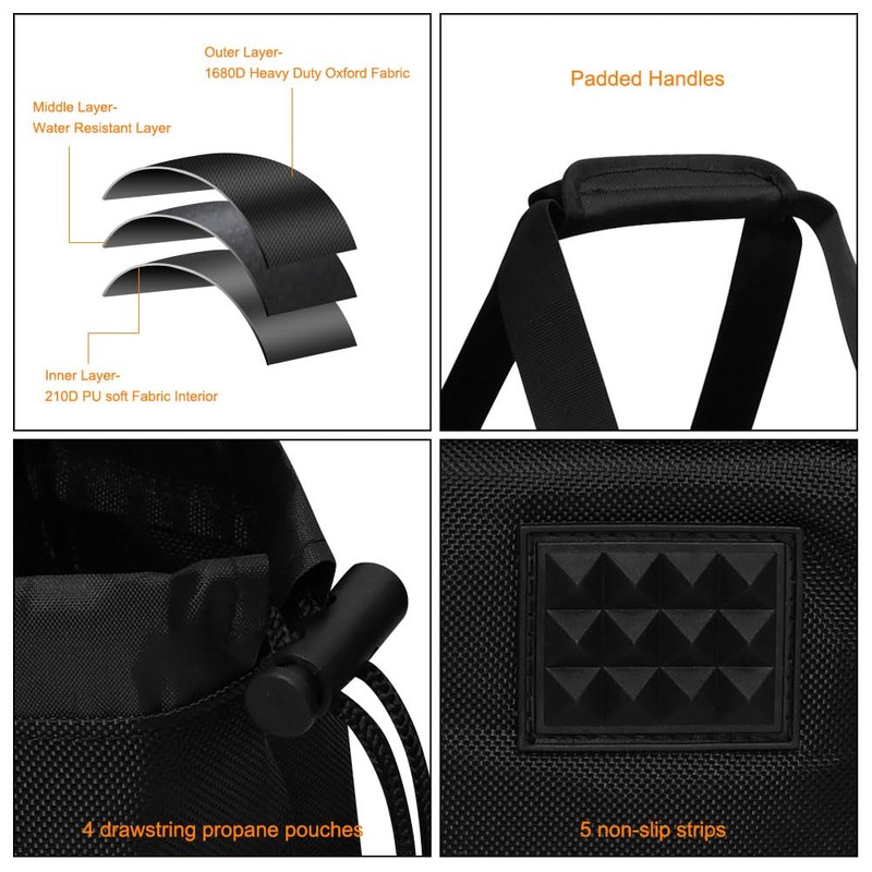 Yorkenbe Big Heater Carry Bag Compatible with Mr. Heater Big