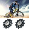 2 x 11T Derailleur RollerBoys Rear Wheel Pulleys Bicycle Rear