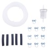 ZTUOAUMA 5M Long Fuel Tank Hose Clips Inline Filter Kit