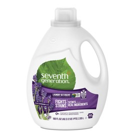 Seventh Generation Liquid Laundry Detergent, Fresh Lavender scent, 100 oz, 66 Loads (Packaging May Vary)