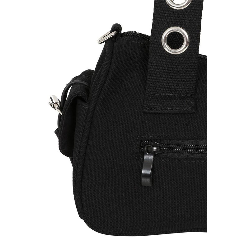 Banned Whittaker Mini Handbag - Canvas Shoulder Bag with Large