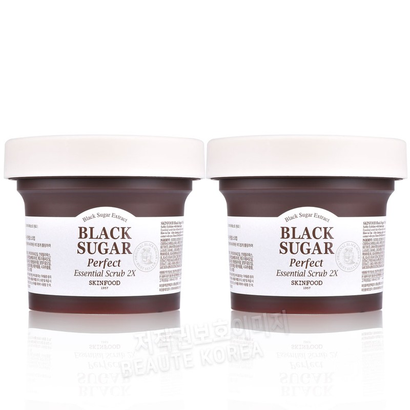 Skinfood Black Sugar Perfect Essential Scrub 2X 210g / 스킨푸드