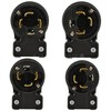 AC WORKS Elbow Male Plug with UL, C-UL Approval (NEMA