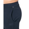 Soft Ribbed Sweat Shorts, Black Berry Blue, S