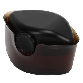 Nail Dust Brush, Soft Bristles Artificial Fiber Nail Dust Clean Brush Die Casting Multifunctional Portable for Manicure for Powder (Black)