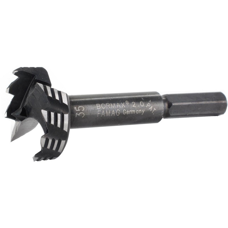 Famag 162204000 Bormax 2.0 Forstner bit, alloyed Tool Steel, 40