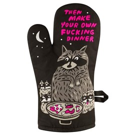 Make Your Own Dinner - Oven Mitt - Blue Q