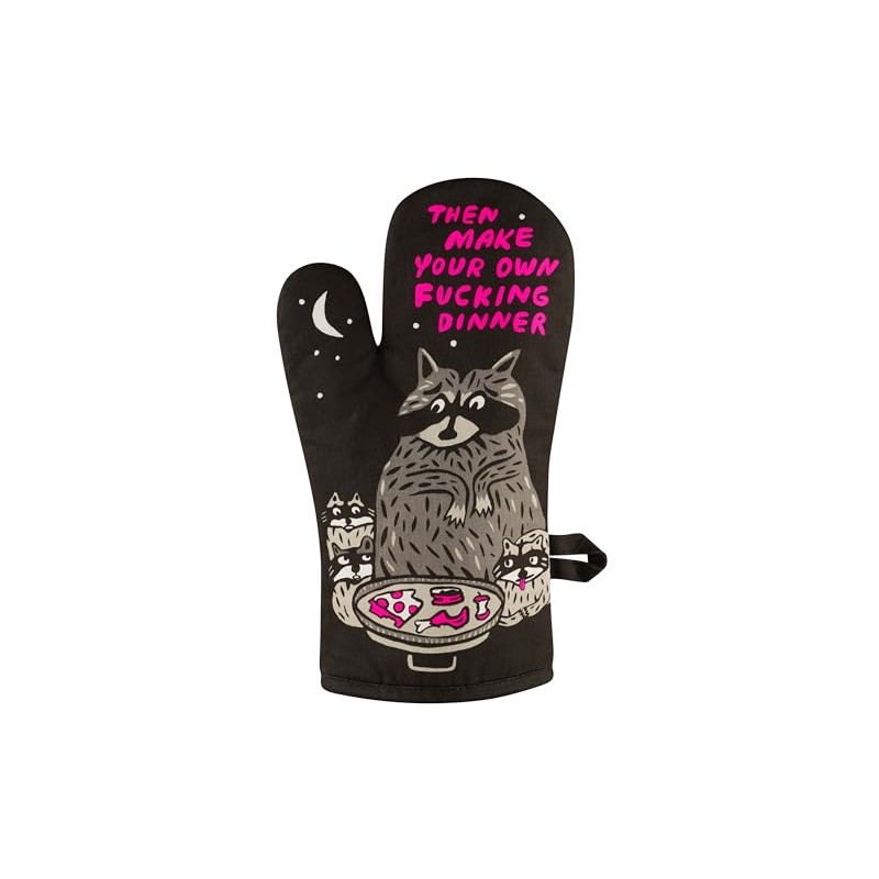 Make Your Own Dinner - Oven Mitt - Blue Q