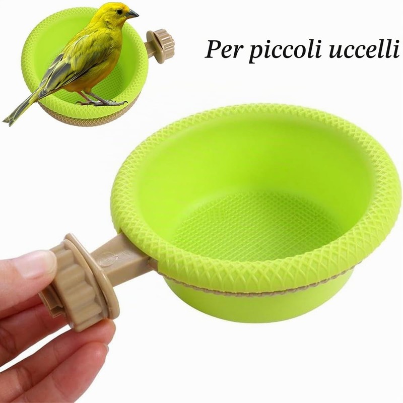 Ayicheyl Uccello Vasca da Bagno Doccia, Petit Vasca per Uccelli