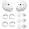 ALXCD Eartips Compatible with Galaxy Buds FE SM-R400, S/M/L 3