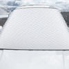 Car Snow Shield Thick Aluminized Film Nine Magnets Outer Windshield