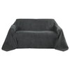 Beautissu Romantica Blanket 210 cm x 280 cm in Suede-Look