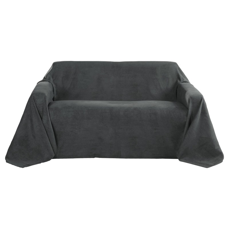 Beautissu Romantica Blanket 210 cm x 280 cm in Suede-Look