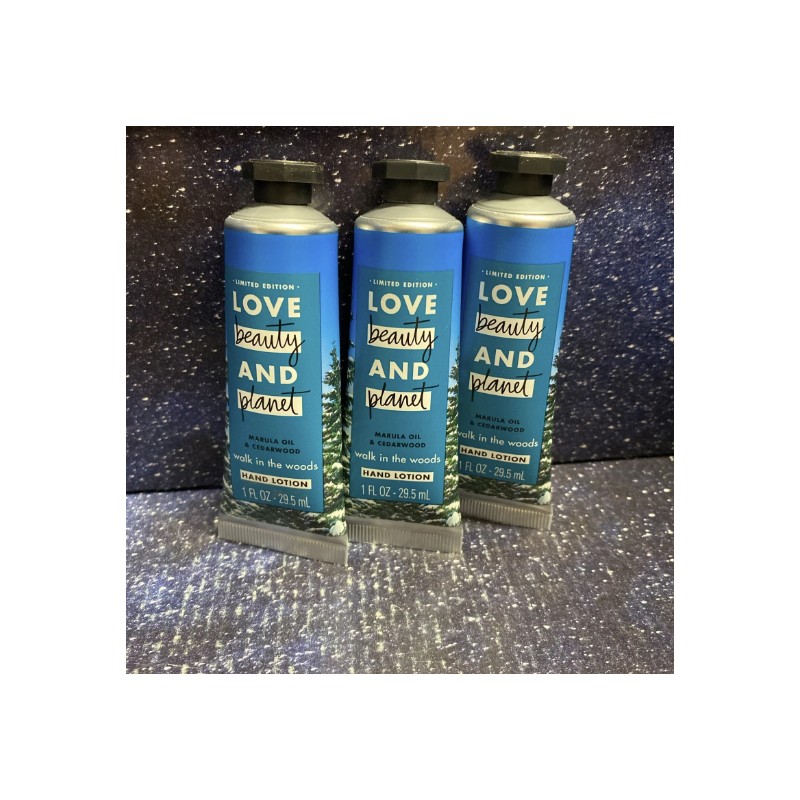 3 X Love Beauty & Planet Hand Lotion 1oz, Marula