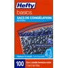 Hefty Basics Freezer Bags/Food Bags Medium 100-count