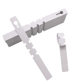 200Pcs Plant Labels Wrap Around Tree Tags, Adjustable Nursery Garden Labels Plant Tags with Large Writing Surface, White