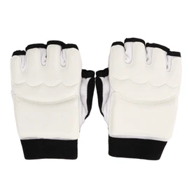 1 Pair Taekwondo Gloves Breathable Elastic Half Finger Kickboxing Boxing Training Gloves for Martial Arts XL