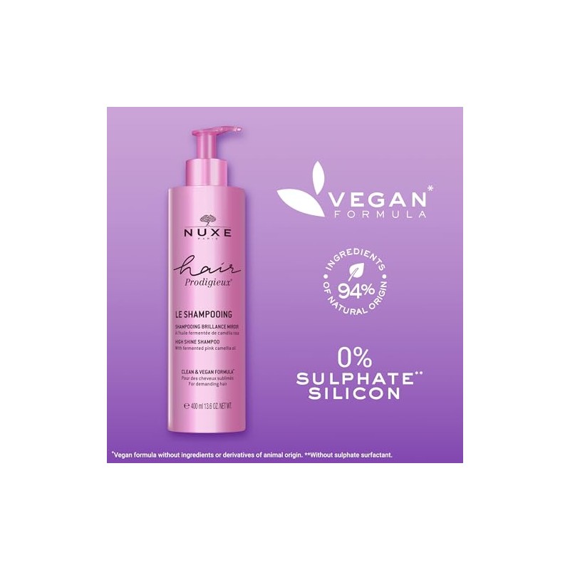 Nuxe Hair Prodigieux Champú, 400 ml