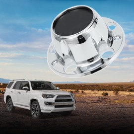 TUCKBOLD Wheel Center Caps Hub Caps Rim Center Caps for Ford F150 Bronco 1980-1996 Wheel Caps Hubcap Center Covers Silver Tone Black 1 Pc