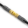 deleyCON 2 x SAT Adapter Connectors Coaxial Cable Extend 2