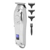 USB Rechaegeable Hair Clipper LCD Screen Electric Hair Styling Trimming