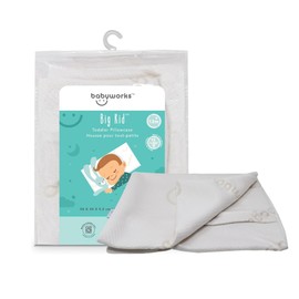 Baby Works Baby Works Bamboo Toddler Pillowcase, Off-White