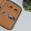 A5 Binder Case PU Leather Portfolio Budget Binder Refillable Notebook