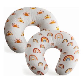 Paq 2 Fundas De Almohada De Lactancia De Muselina 100 % Algo