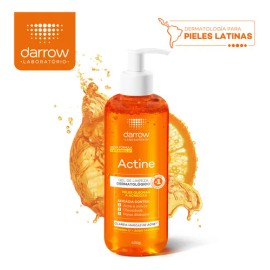 Gel Limpiador Facial Darrow Actine Vitamina C 400g Piel Grasa o con tendencia acnéica