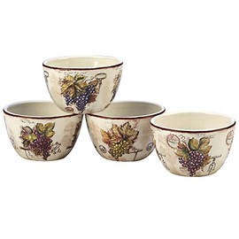 Certified International Corp 23738SET4 4" Tidbit Bowls, Multicolor