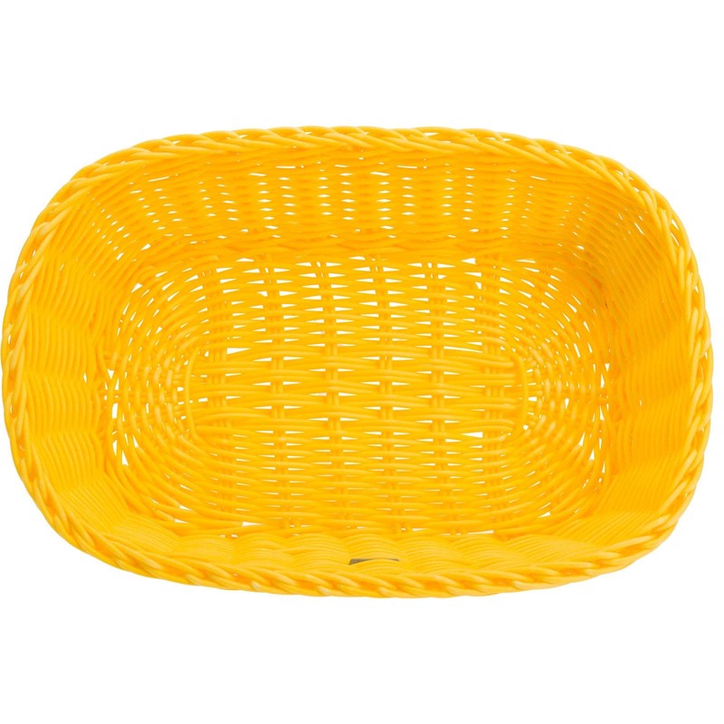 Saleen Multi-Purpose Basket, Suitable for Gastronomy, Rectangular, Plastic Fibre, Dark