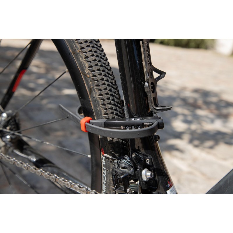 ZEFAL PADLOCK K-TRAZ ZIP3 BLACK CABLE 450MM